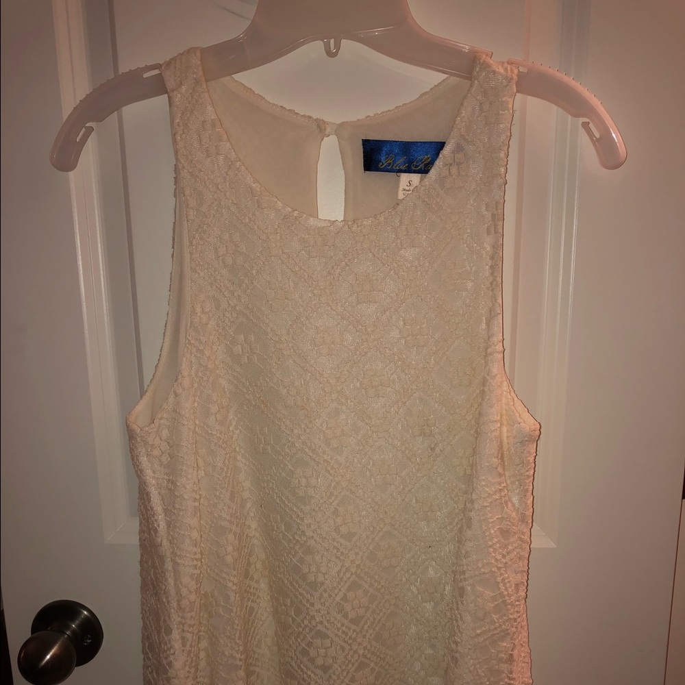 Lace Flowy Tank Top